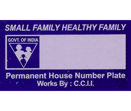 Permanent House Number Plate Services